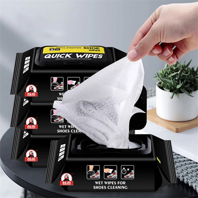 Instant ShoeShine Wipes