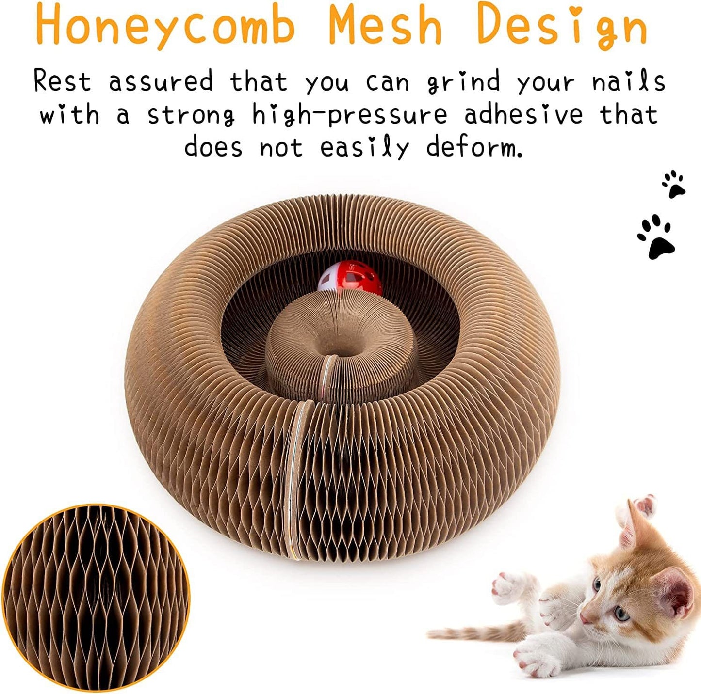 Interactive Cat Scratcher & Play Toy