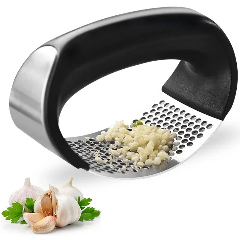 Stainless Steel Garlic Presser