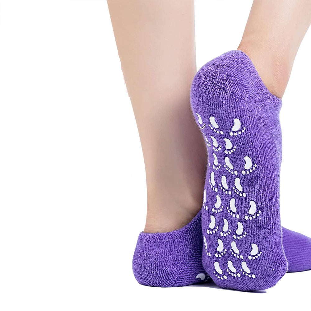 Silicone Gel Heel Moisturizing Socks for Men & Women
