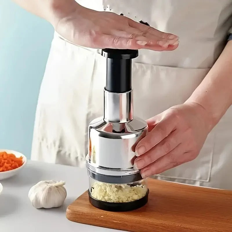 Premium Stainless Steel QuickPress Chopper