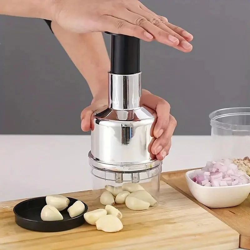 Premium Stainless Steel QuickPress Chopper
