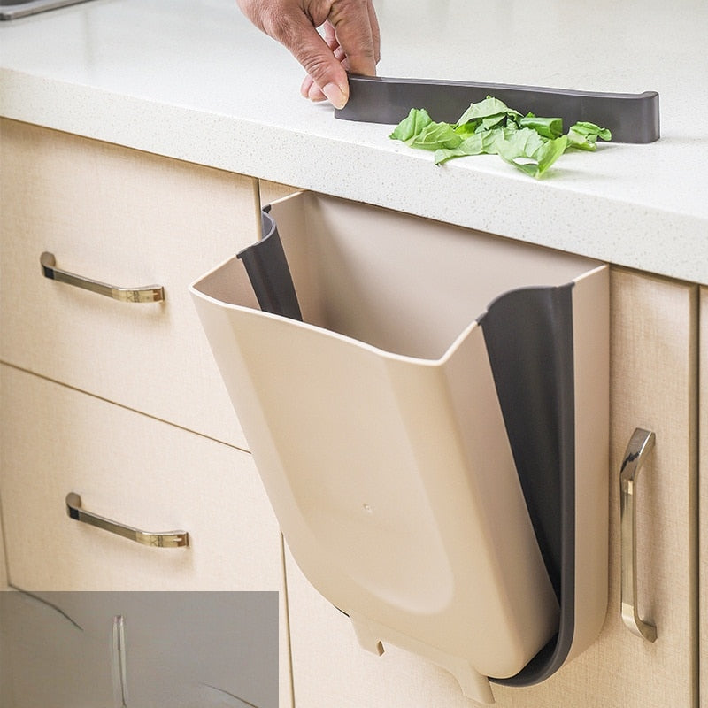 Collapsible Hanging Trash Can