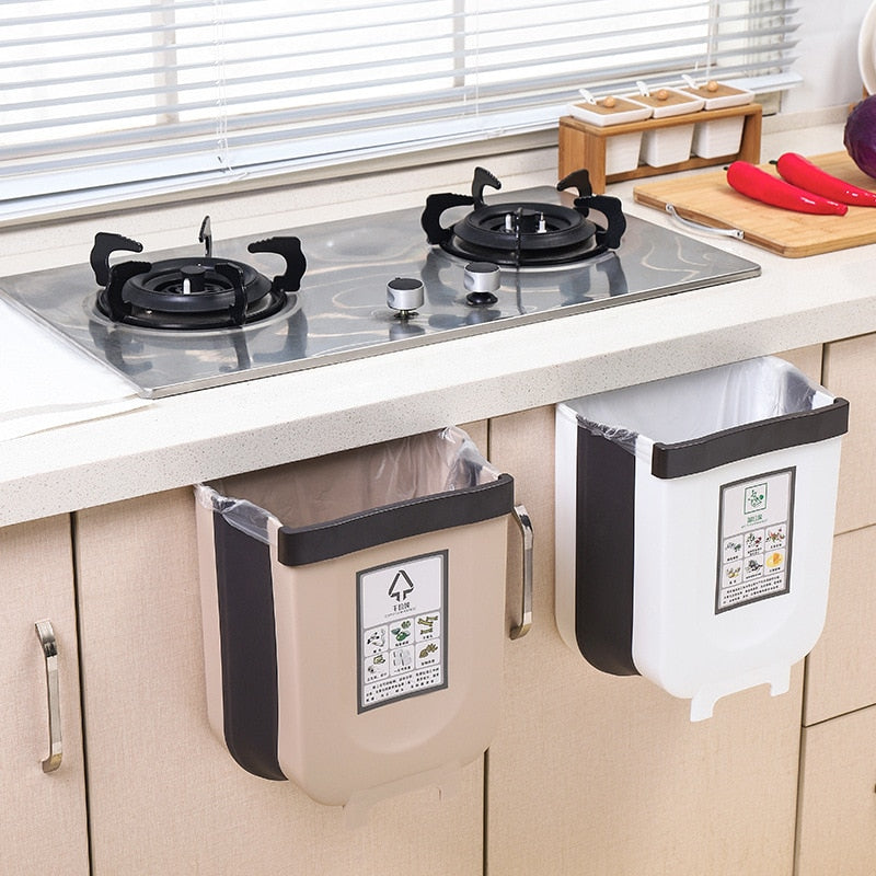 Collapsible Hanging Trash Can