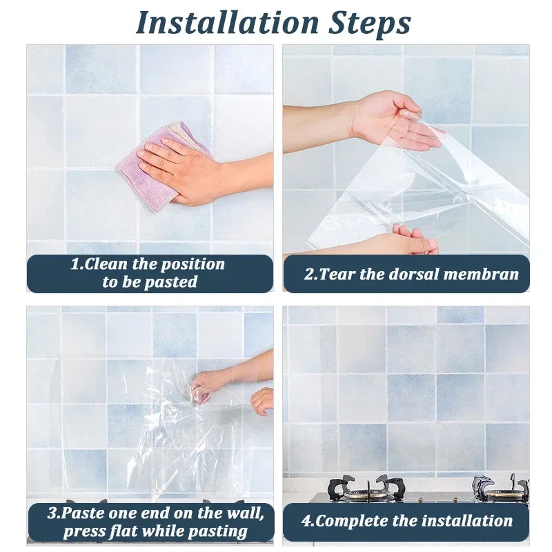 Self-Adhesive Electrostatic Wall Protection Film (60X200cm)