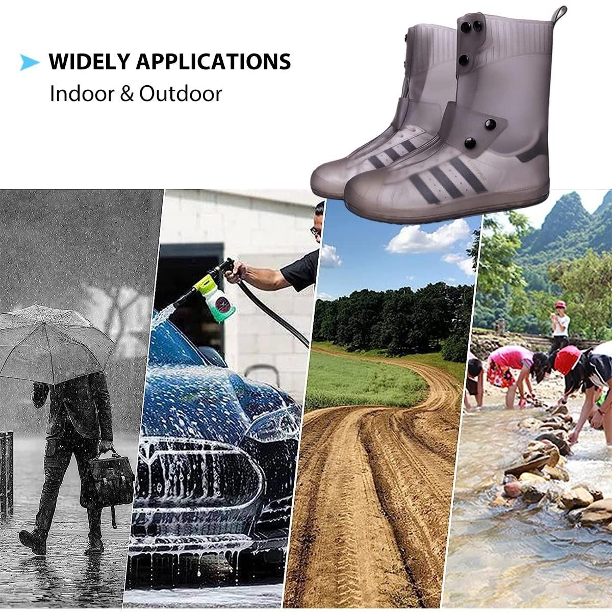 RainGuard: Unisex Waterproof Silicone Shoe Cover