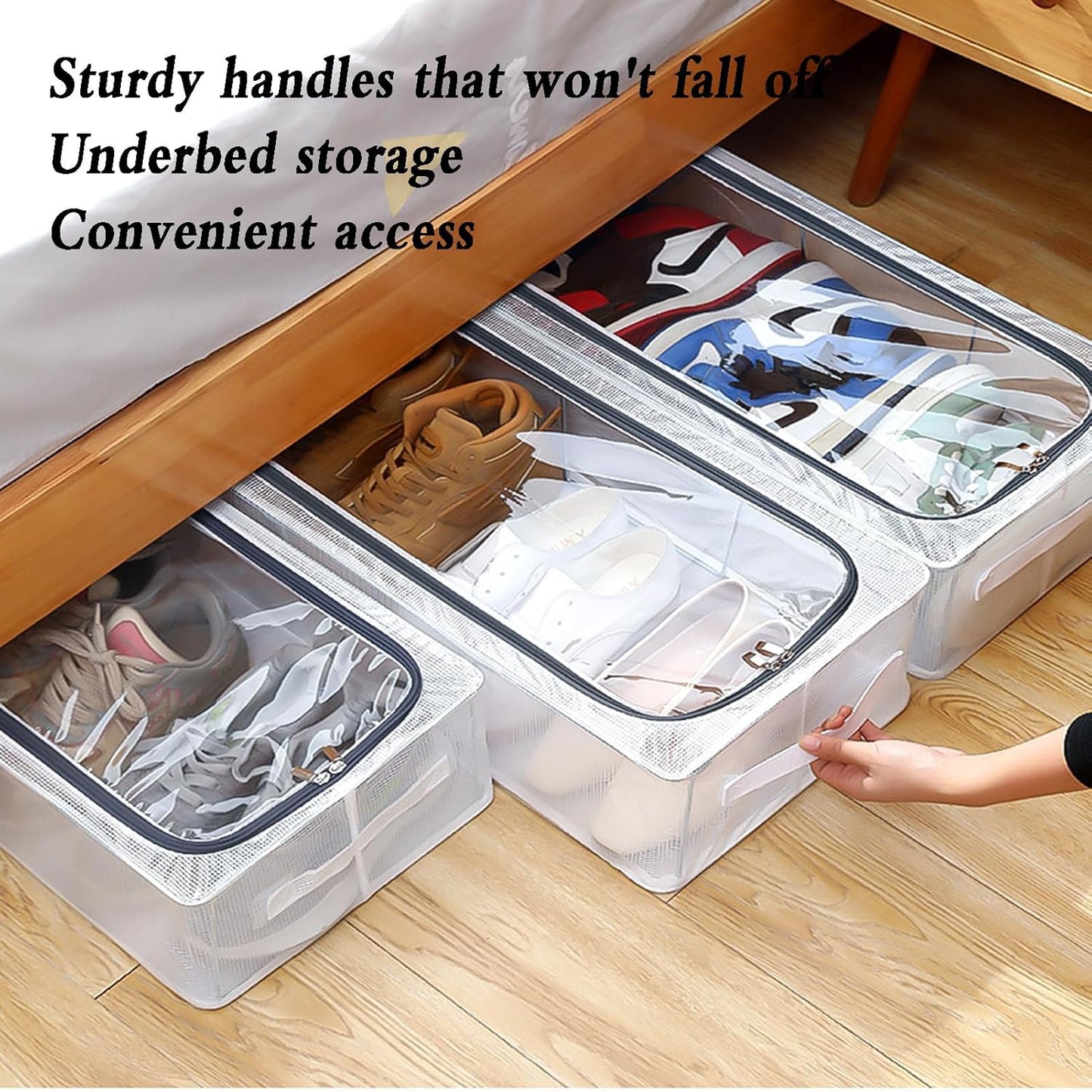 Clear Shoe Storage Bag Organizer