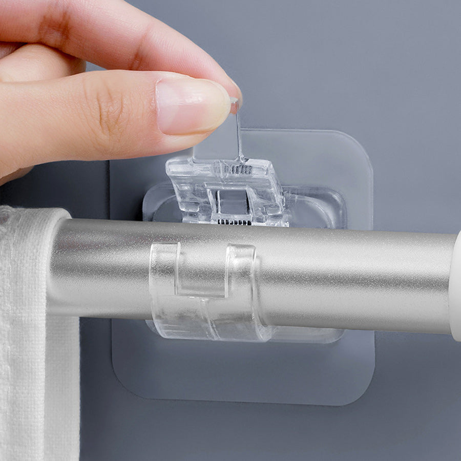 Nail Free Curtain Rod Holder