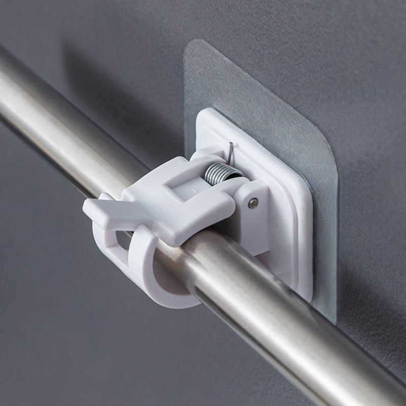 Nail Free Curtain Rod Holder