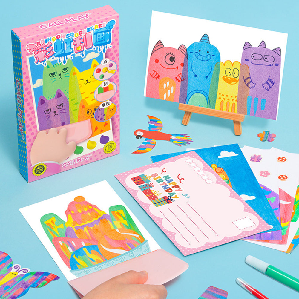 ColorFizz Rainbow Squeeze & Scratch Kit