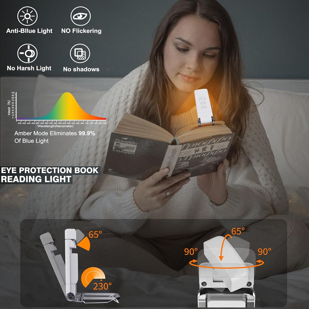 Book Reading Light USB Rechargeable