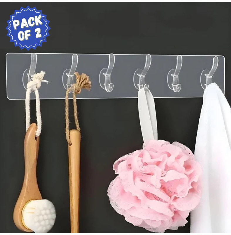 Non-marking Strong Sticking Self Adhesive Door Wall Hangers (BUY 1 GET 1 FREE)