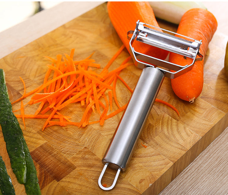 SwiftPeel Stainless Steel Fruit & Veggie Peeler & Grater