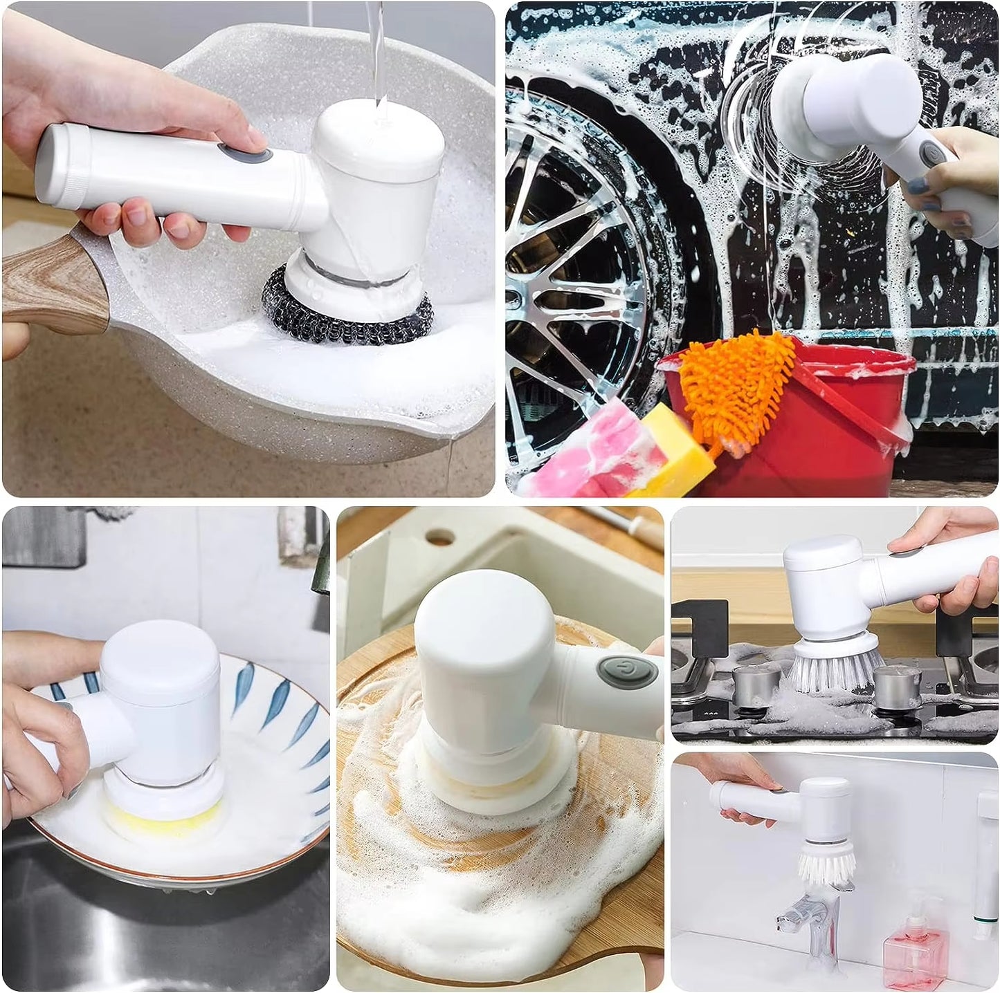 Magic Electric Cleaning Brush USB Rechargeable