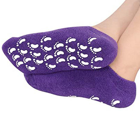 Silicone Gel Heel Moisturizing Socks for Men & Women