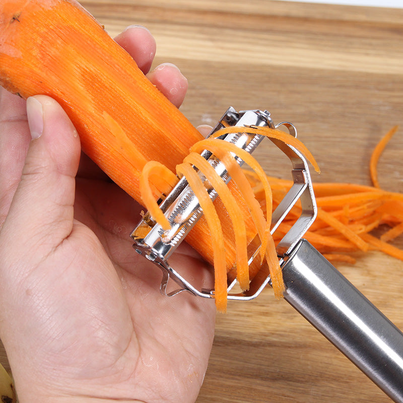 SwiftPeel Stainless Steel Fruit & Veggie Peeler & Grater