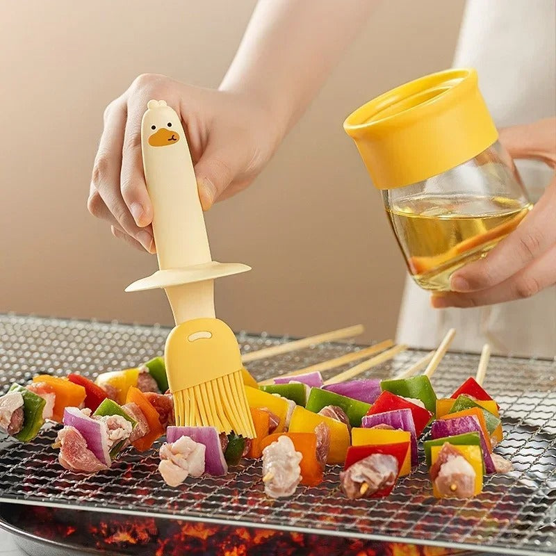 Silicone Basting Oil Bottle Brush