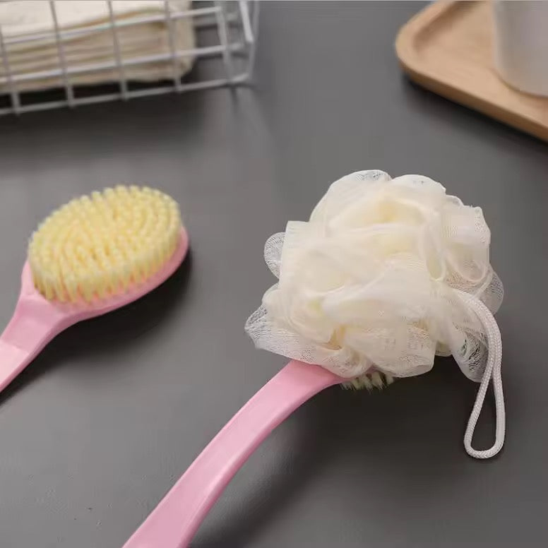 2-in-1 Bath Brush with Long Handle Buy 1 Get 1 Free