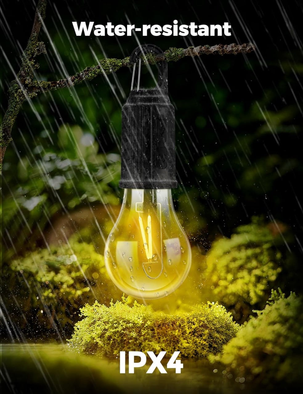 Charging Retro Light Bulb