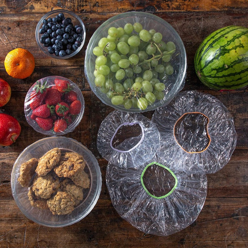 Elastic Food Storage Cover (100 Pcs)