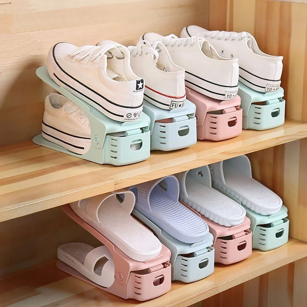 Double Layer Shoe Storage (PACK OF 4)
