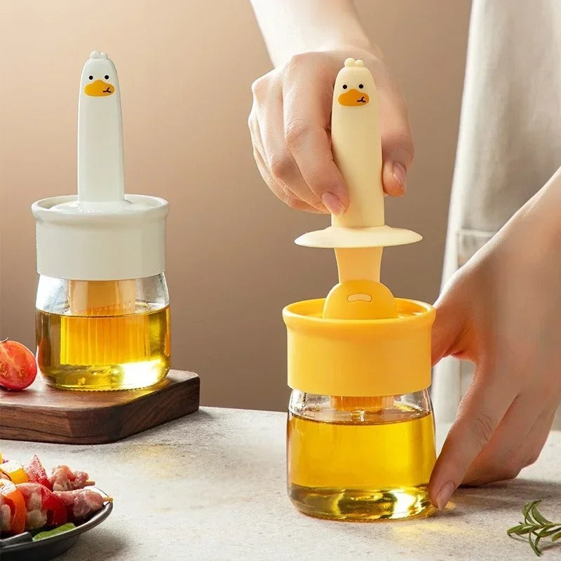 Silicone Basting Oil Bottle Brush