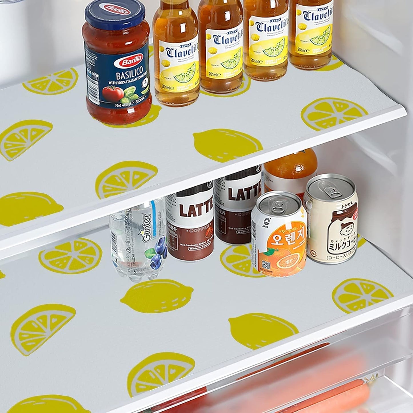 Anti-Slip Kitchen Shelf Mat – Drawer & Cabinet Liner Set (45 × 1.25 M)✨