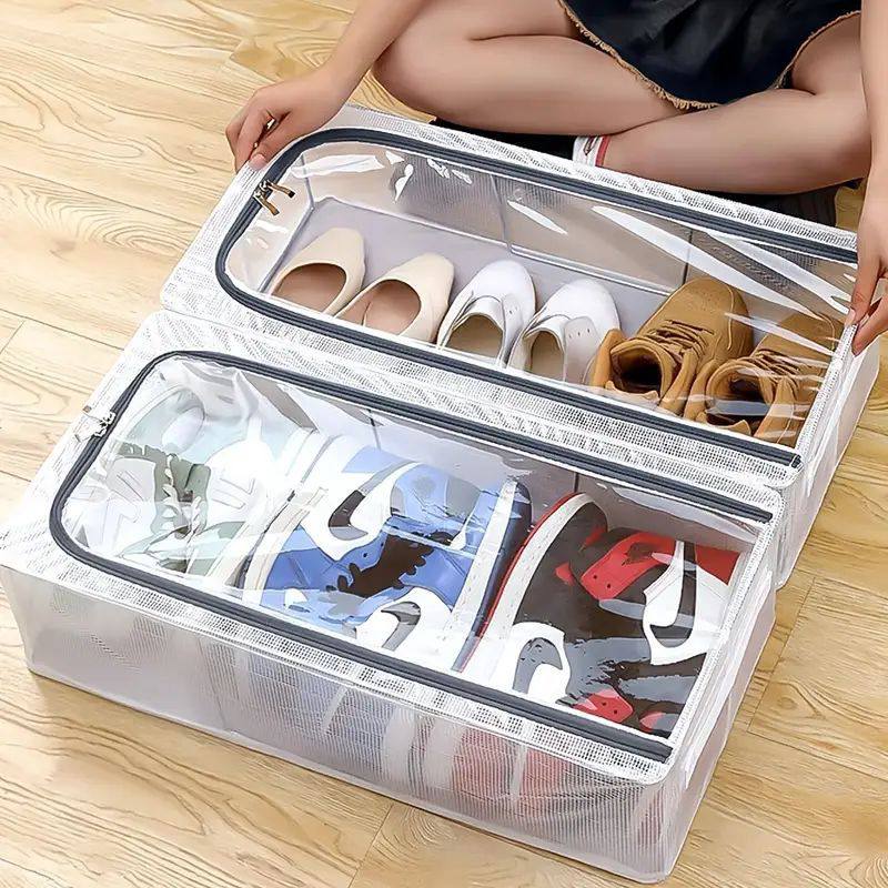 Clear Shoe Storage Bag Organizer