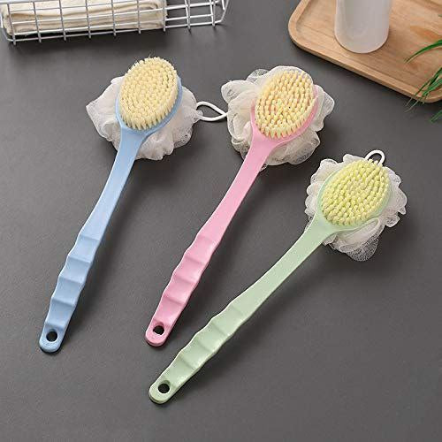 2-in-1 Bath Brush with Long Handle Buy 1 Get 1 Free