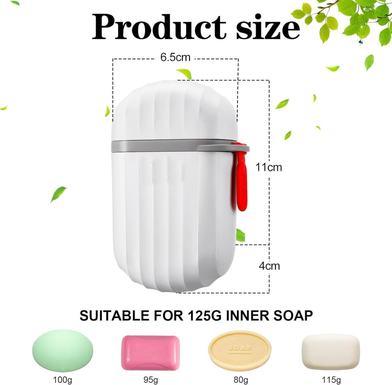 Travel Soap Box (Pack of 2)