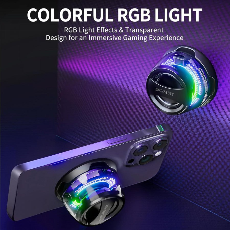 Portable Magnetic Bluetooth Speaker with RGB Lights