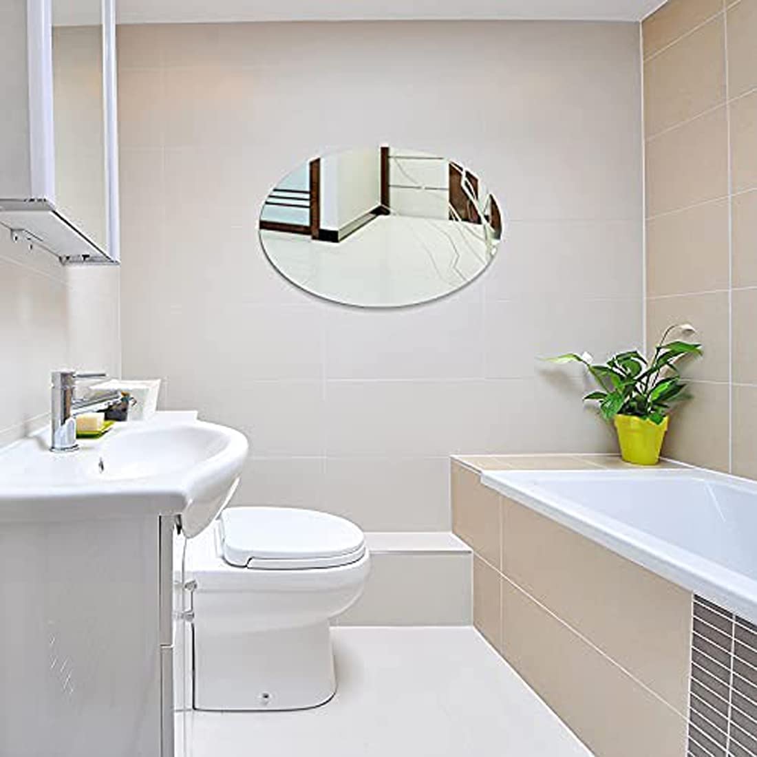 Adhesive Wall Mirror