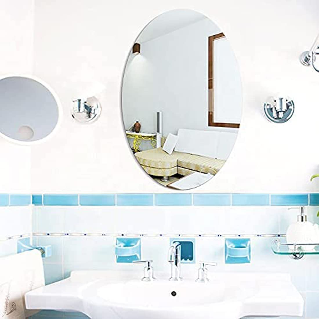 Adhesive Wall Mirror