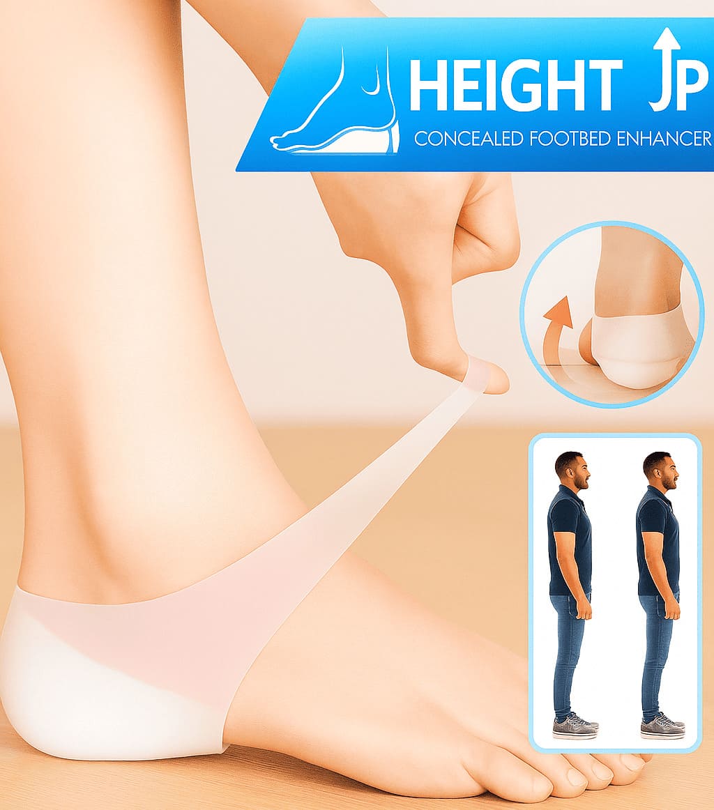 HeightMaxx Silicone Height Increase Insoles🏆