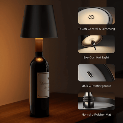 Touch Control Bottle Ambient Light Lamp