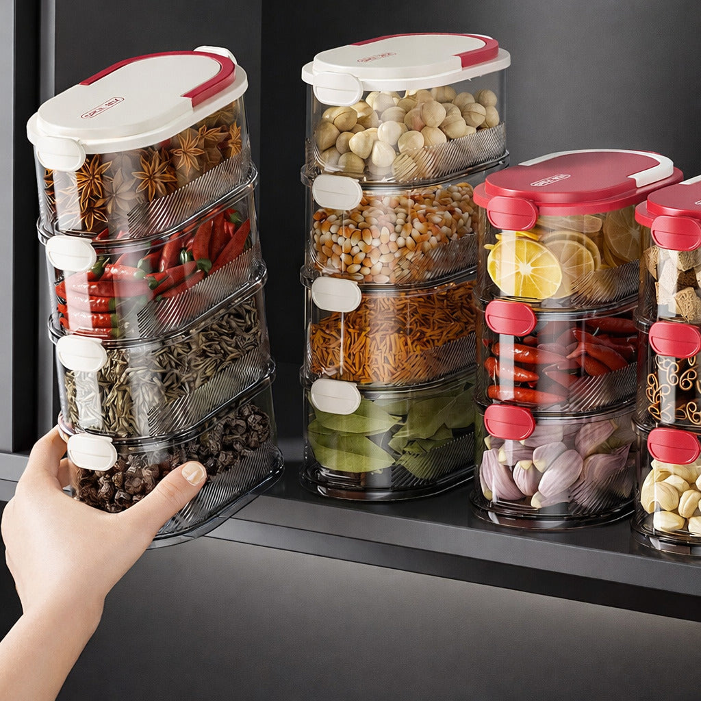 AeroSpice™  Multi-Layer Storage Spice Rack (4 Layer)