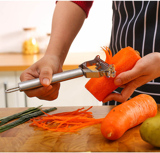 SwiftPeel Stainless Steel Fruit & Veggie Peeler & Grater