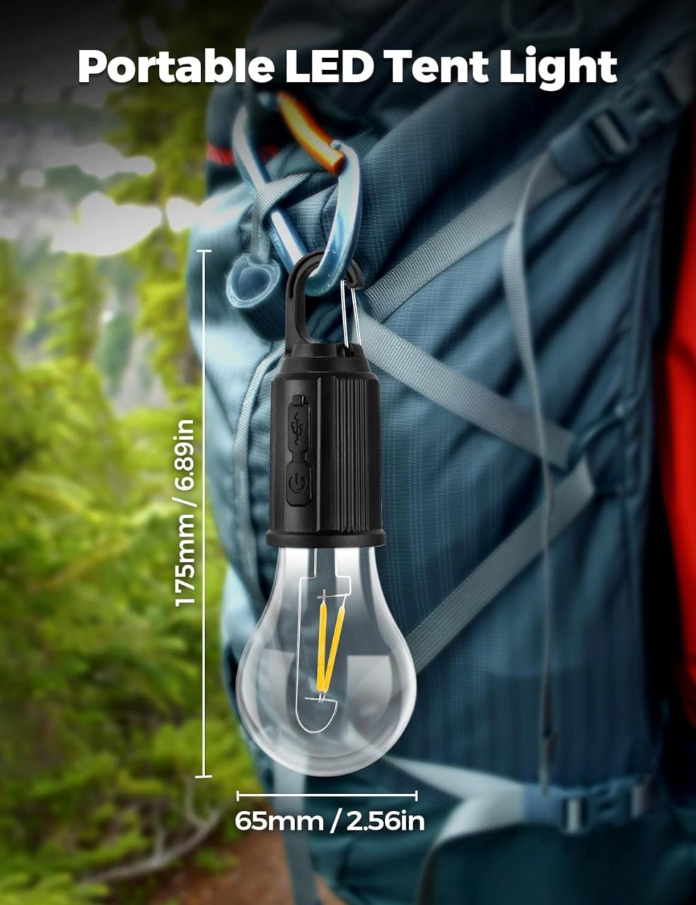 Charging Retro Light Bulb