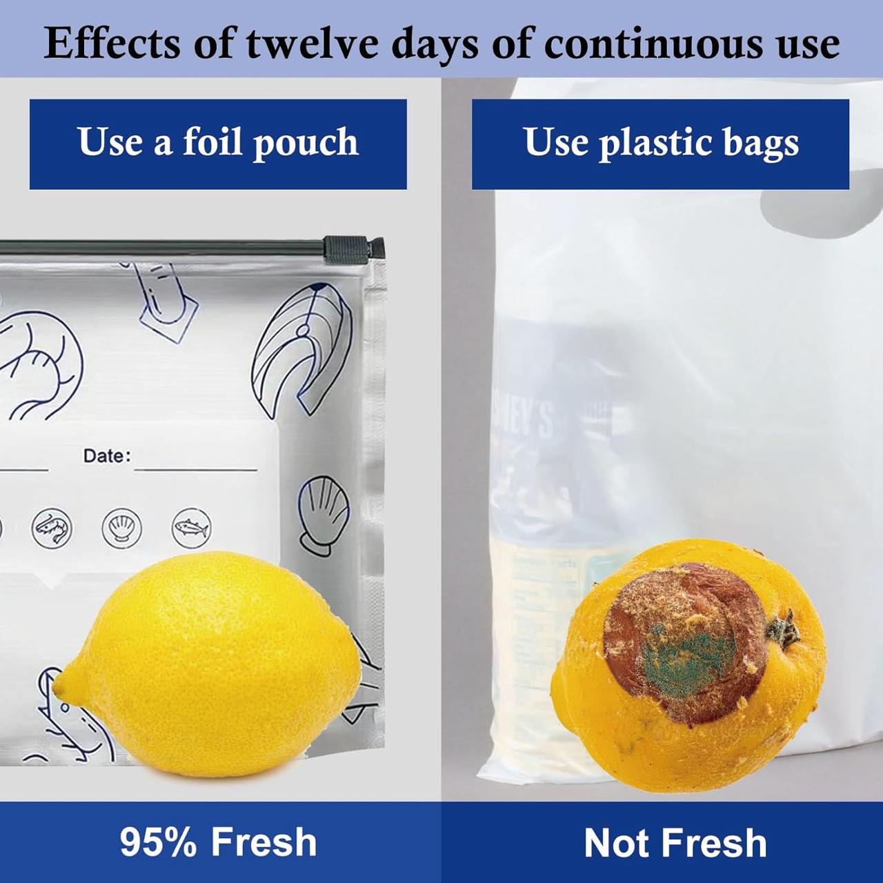 Aluminium Foil Zip Lock Reusable Bags🛍️