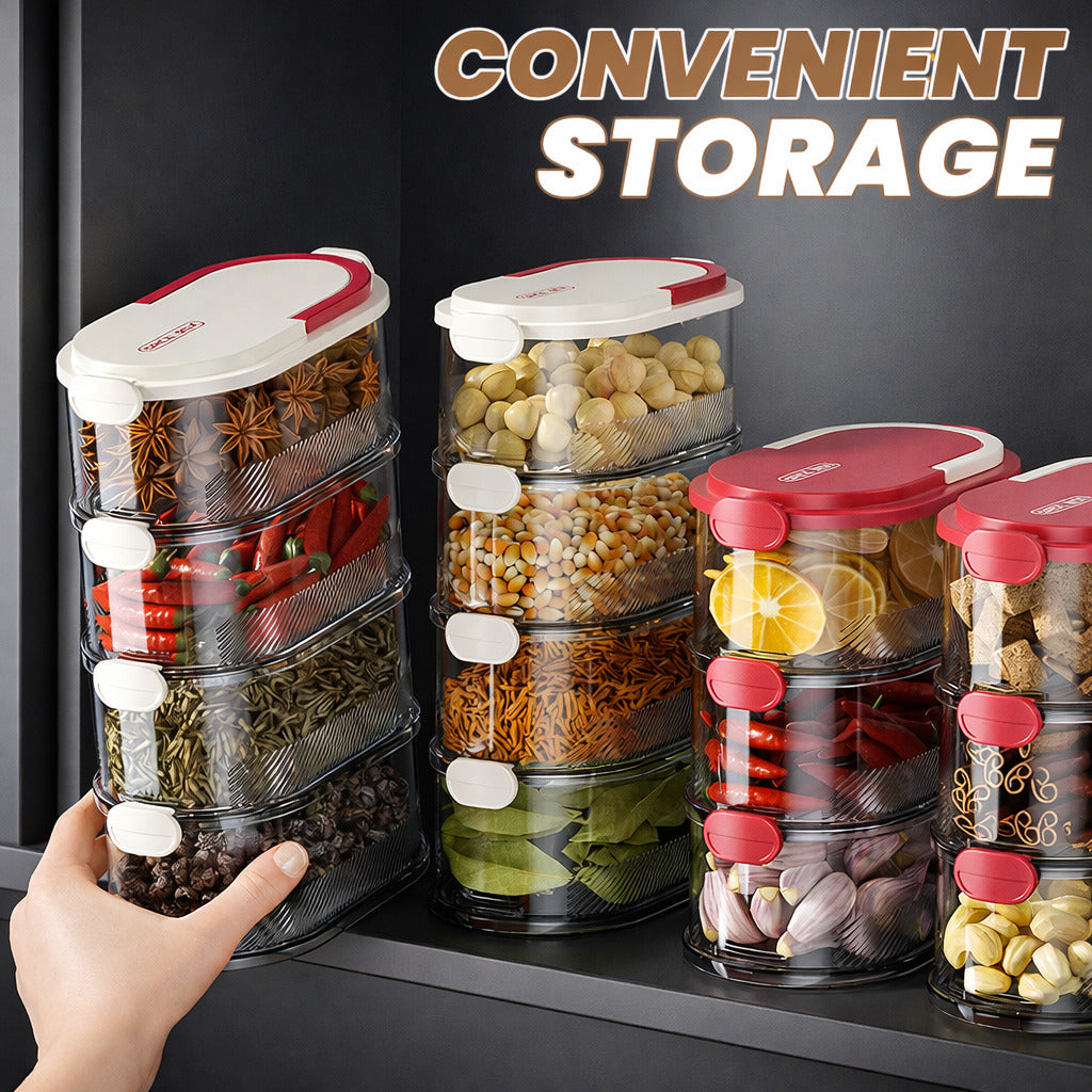 AeroSpice™  Multi-Layer Storage Spice Rack (4 Layer)