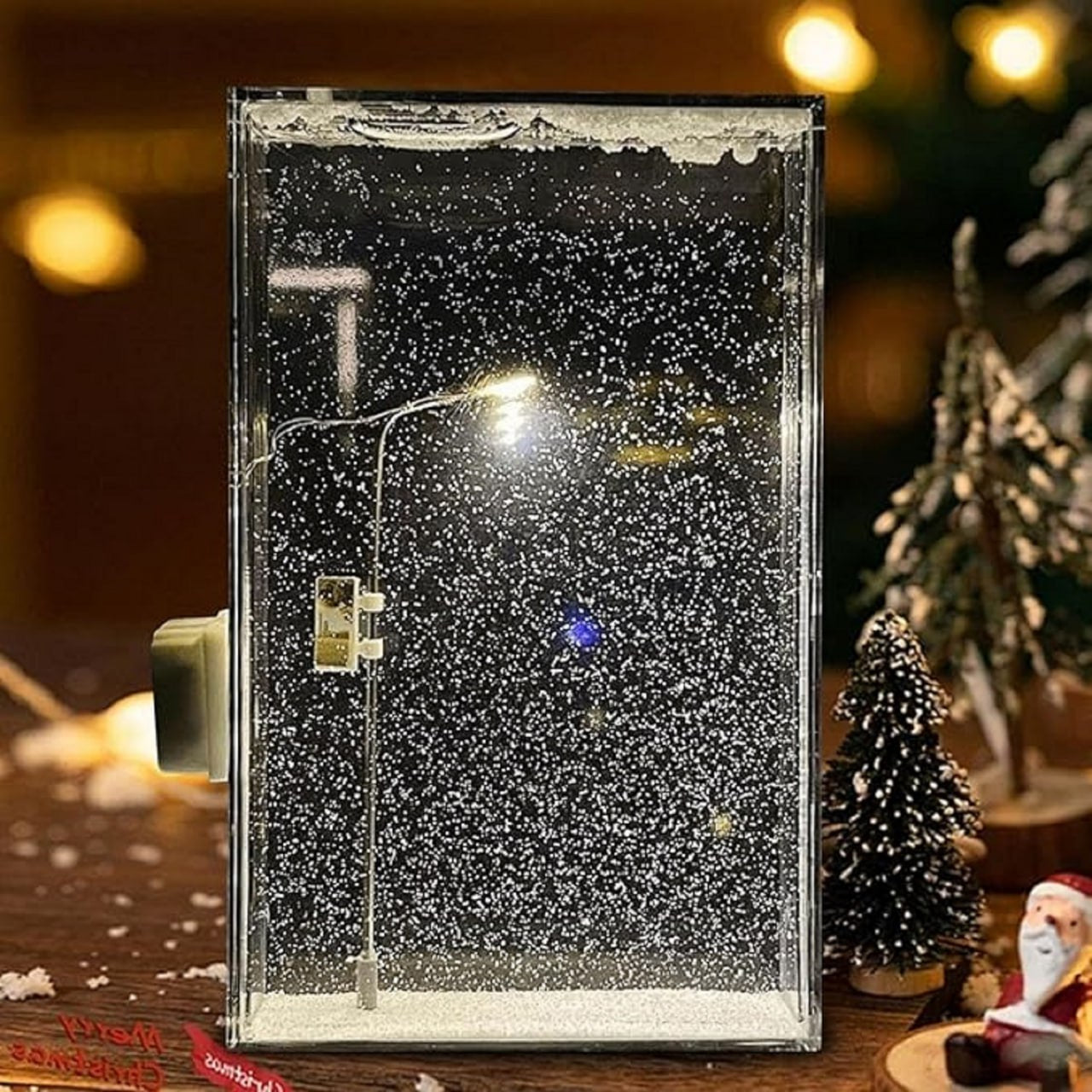 Snowfall Night Light