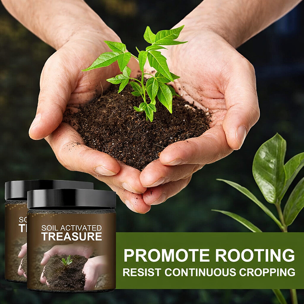 ActiveGrow Plant Booster – Soil Activated Treasure (BUY 1 GET 1 FREE)