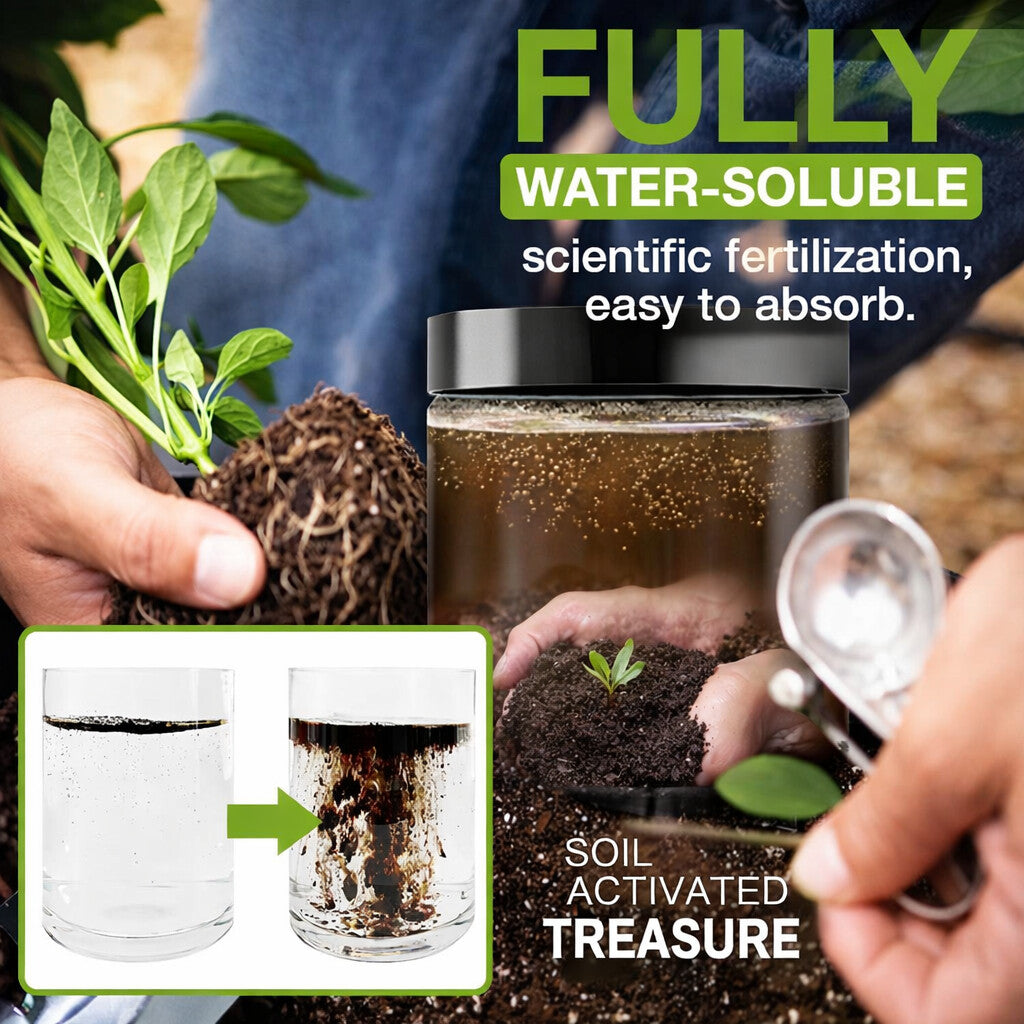 ActiveGrow Plant Booster – Soil Activated Treasure (BUY 1 GET 1 FREE)