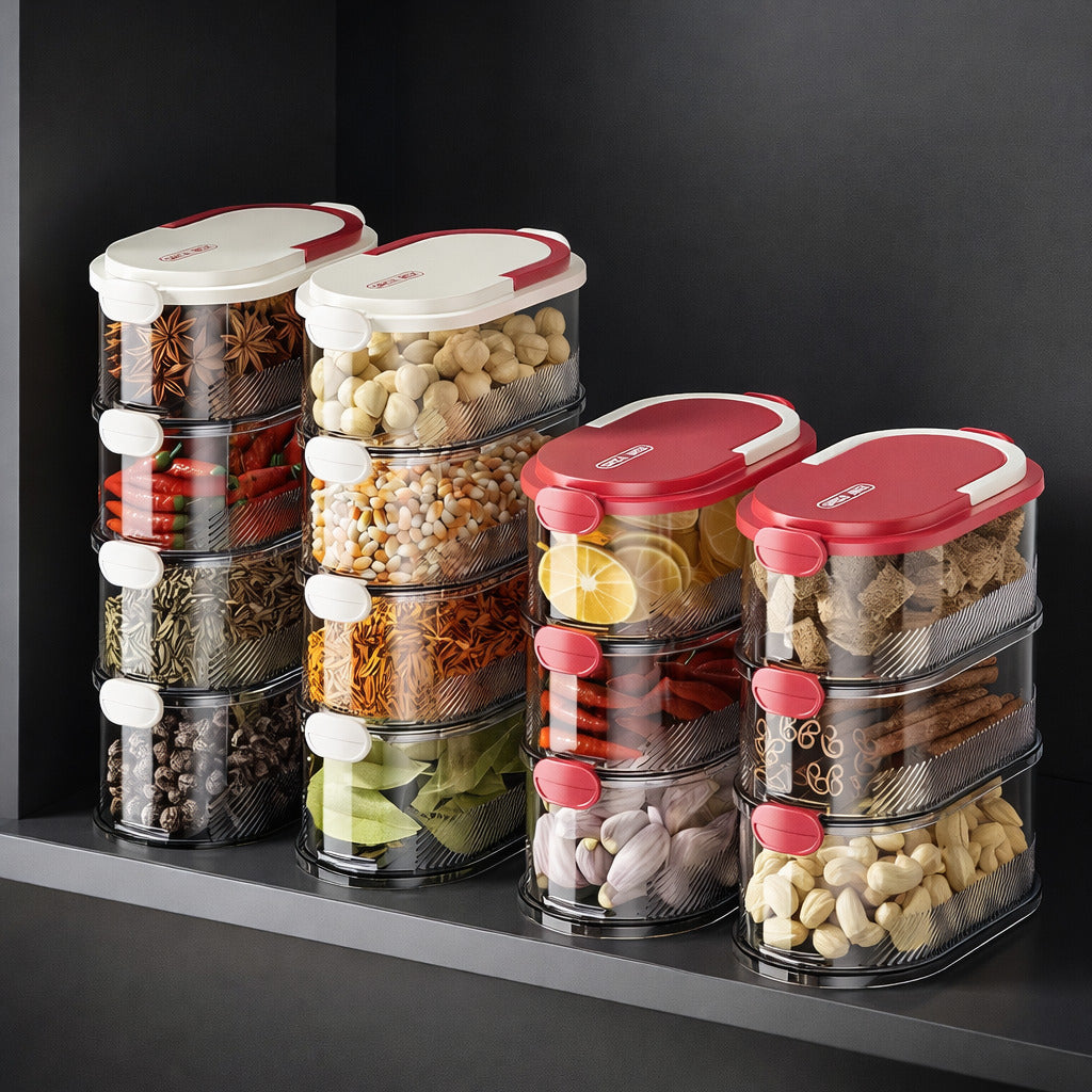 AeroSpice™  Multi-Layer Storage Spice Rack (4 Layer)