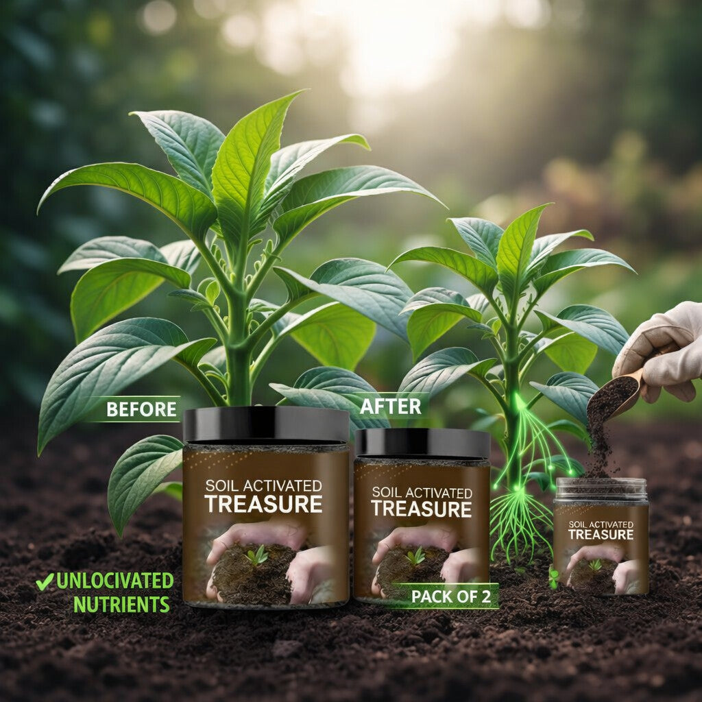 ActiveGrow Plant Booster – Soil Activated Treasure (BUY 1 GET 1 FREE)
