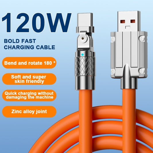 Rotating Fast Charging Cable